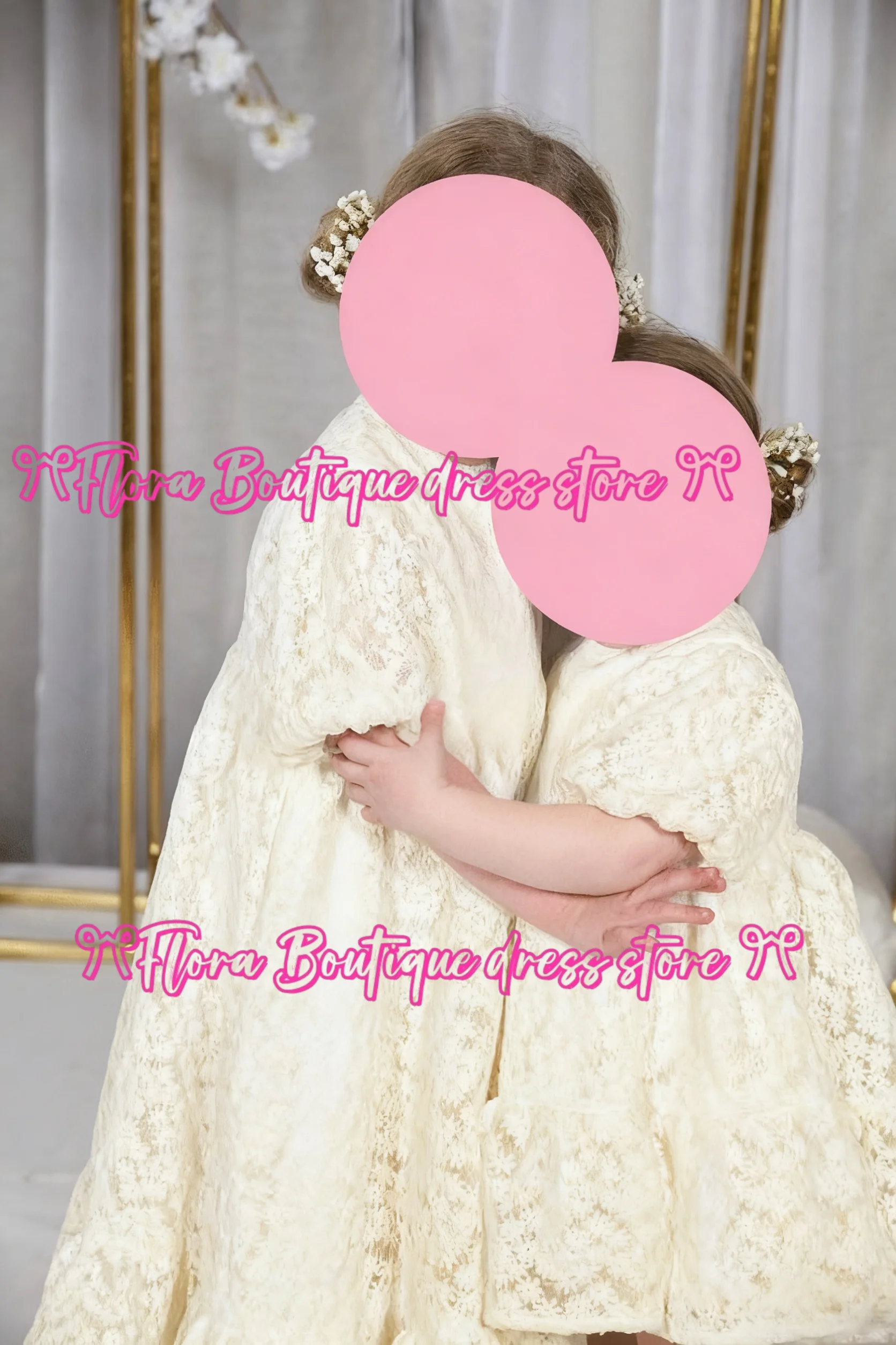 Elegante branco leite rendas comunhão vestidos inchado flor menina vestido de casamento vestidos de baile vestidos de baile pequena princesa aniversário