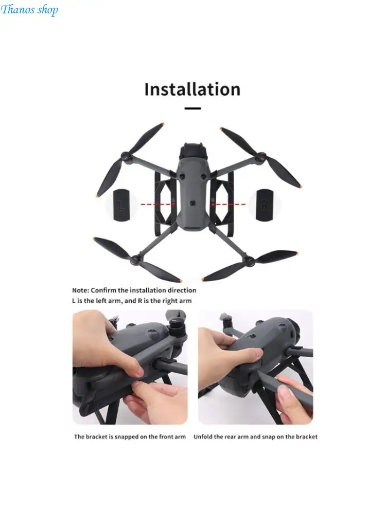 

Landing Feet Extended Chassis Landing Frame Extension Landing Gear Quick Release Extension Leg Accessories X37A