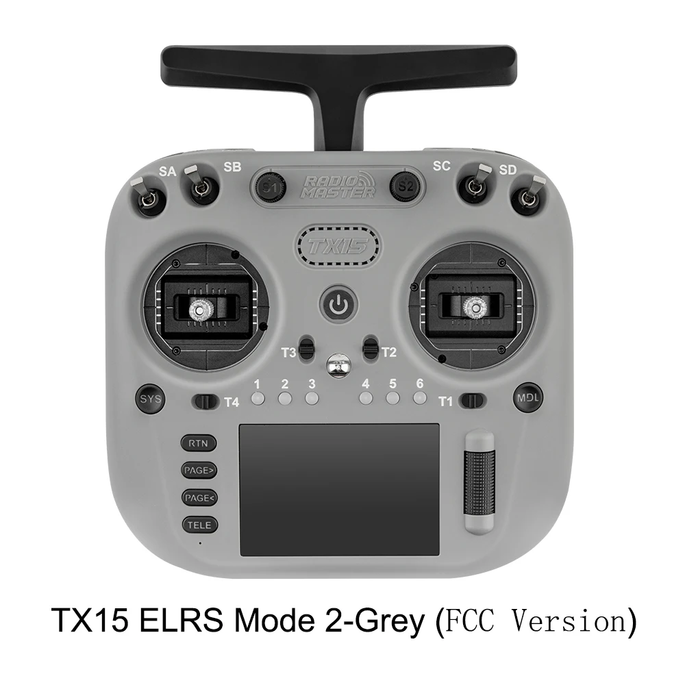 Pre-Order Radiomaster TX15 3,5 inch IPS touchscreen radiocontroller ExpressLRS V5.0 Hall Gimbal ingebouwde gyromicrofoon