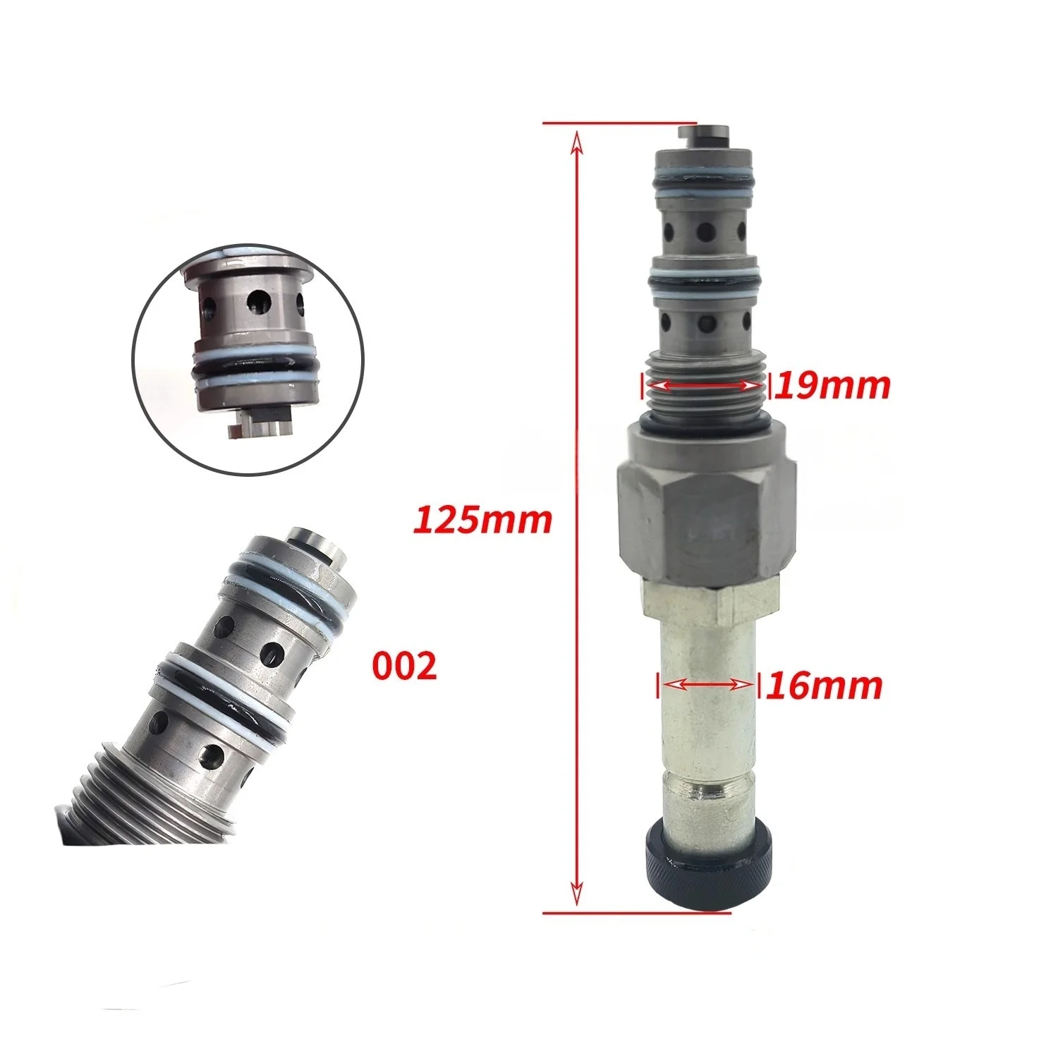 

Подходит для экскаватора Sany SY65, 135, 215-9 с пилотным предохранительным замком, электромагнитный клапан, катушка электромагнитного клапана хода