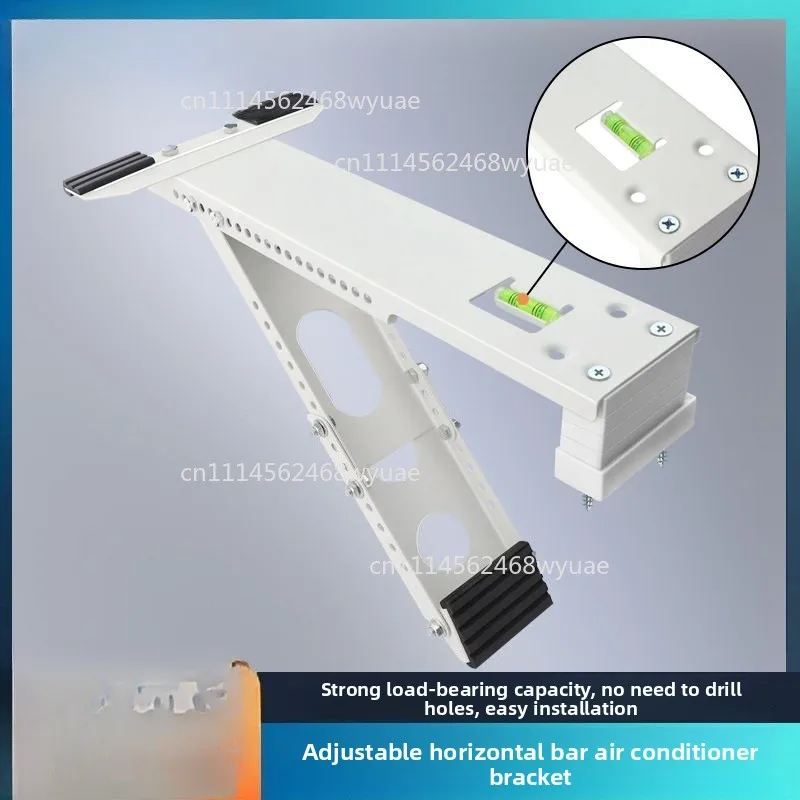Window Air Conditioner Foldable Wall Holder Heavy Duty Type 200kg Max Bearing Mount Bracket