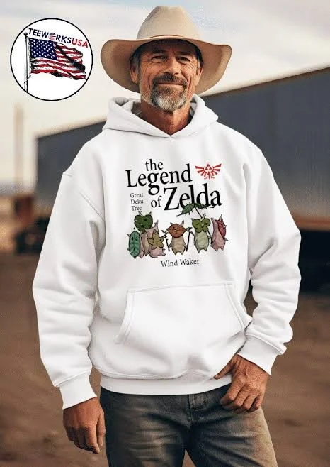 The Legend of Zelda 40th Anniversary Hoodie Black Print Pullover Sweatshirt Men Women Game Link Graphic Hoodies Streetwear