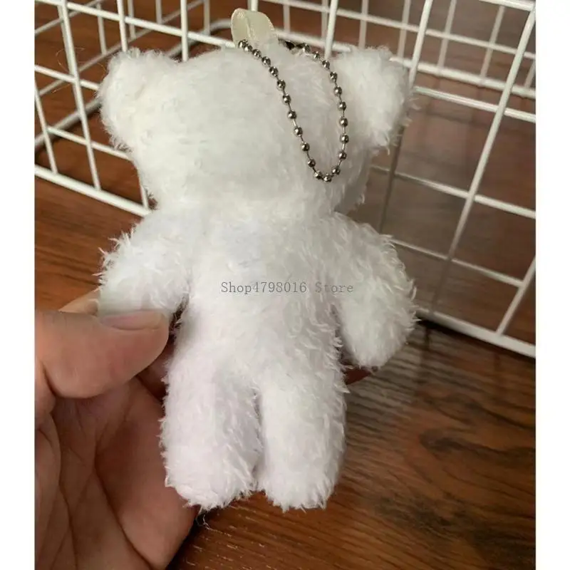 

Little Bear Doll Plush Keychain Lovely Bag Pendant Keyring Backpack Accessory