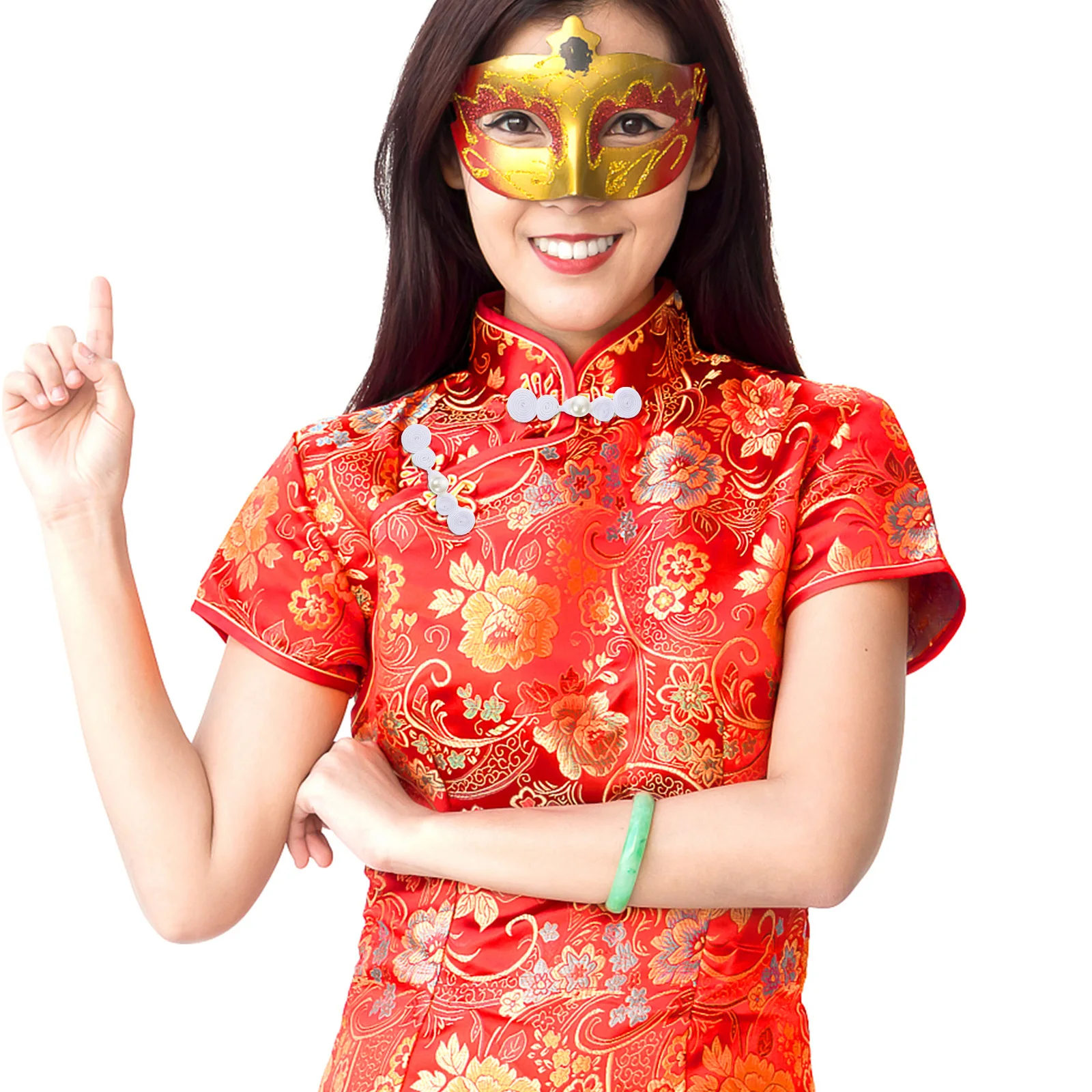 

10Pairs Chinese Style Cheongsam Buttons Retro Closure Fastener DIY Sewing Craft Han Suit Coat Decoration Elegant Costume Buckles