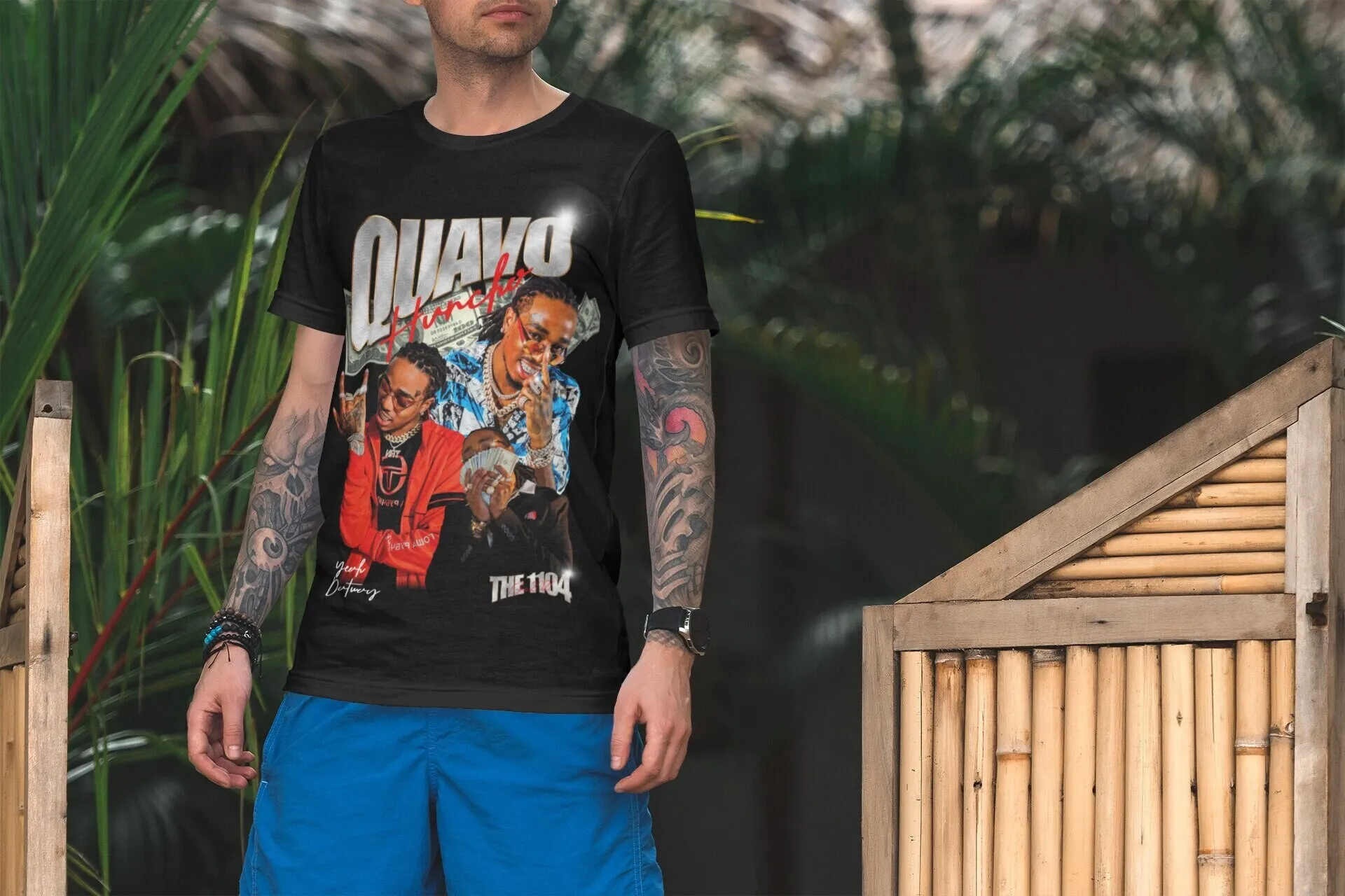

Футболка Quavo huncho, футболка в стиле хип-хоп, подарок на день рождения, ловушка для подарков ей, ему, бойфренду, подарок на Рождество, идея для фаната