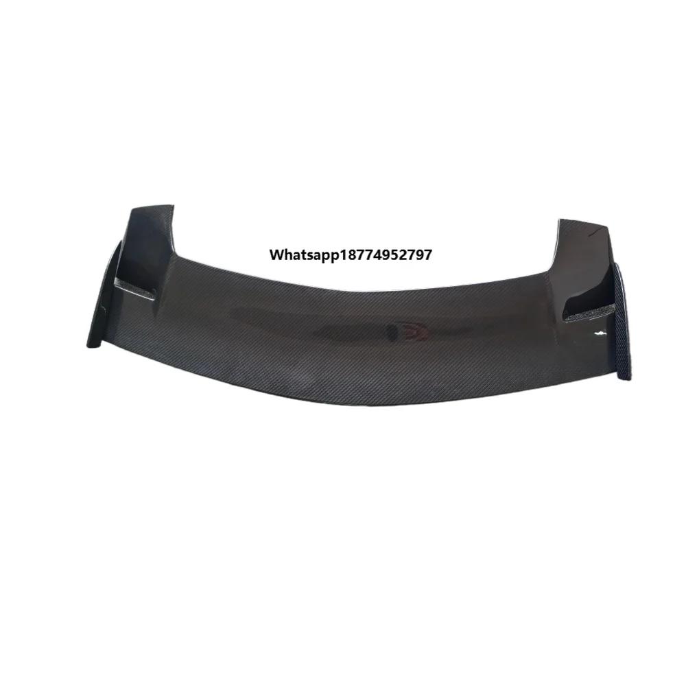 For the New URUS S  Dry Carbon Fiber T-style Rear Window Sunshade Top Spoiler Wing