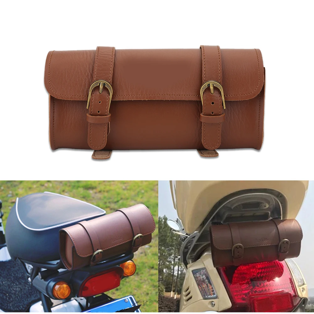 B Soul Retro Style Artificial Leather Bicycle Front Frame Bag Bike Pouch Cycling Accessory