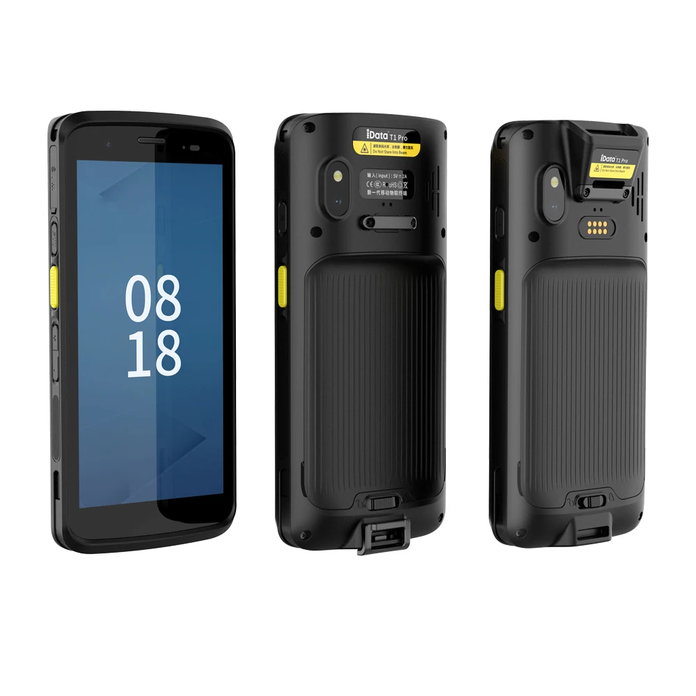 iData T1 Pro Large Screen PDA Android 14 4G+64G Smart Terminal With 1D/2D Scanner Supports Play Store, J&T