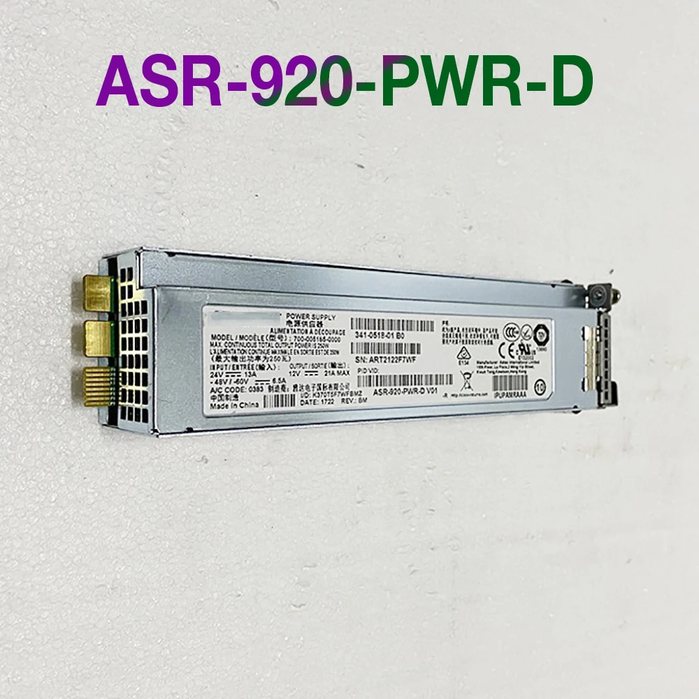 Power Supply For ASR9000 Series Switches 341-0518-01 250W ASR-920-PWR-D