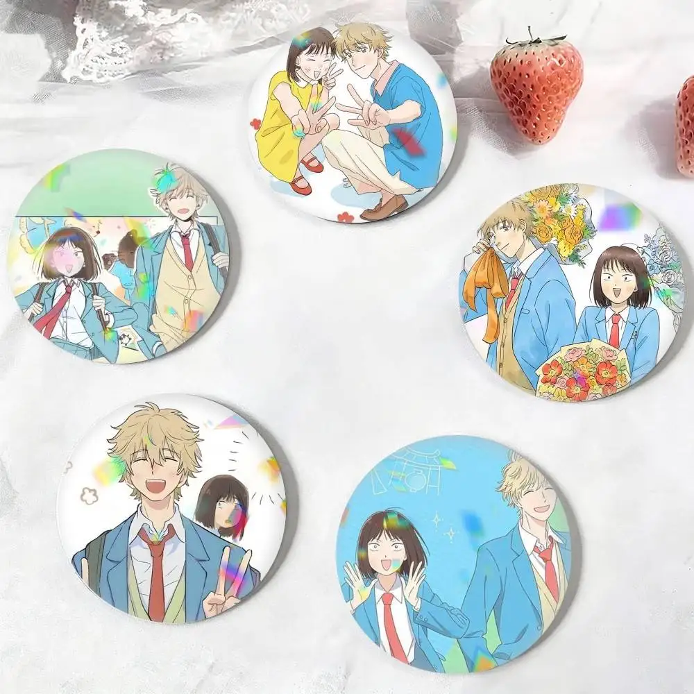 Shoujo Manga S-Skip and L-Loafer  25mm 32mm 44mm 58mm 75mm Brooches Badges Pins for Accessories Gift
