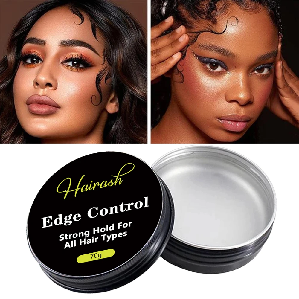 Edge Control Gel Private Label Strong Hold Hair No Residue Styling Baby Hair Non-greasy Smoother For All Hair Types