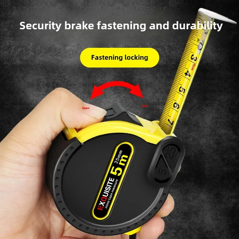 

Metric Steel Tape Measure 5M/7.5M/10M - Distance Measuring Tool Metal Ruler Meter Length Home Improvement Measuring Tape