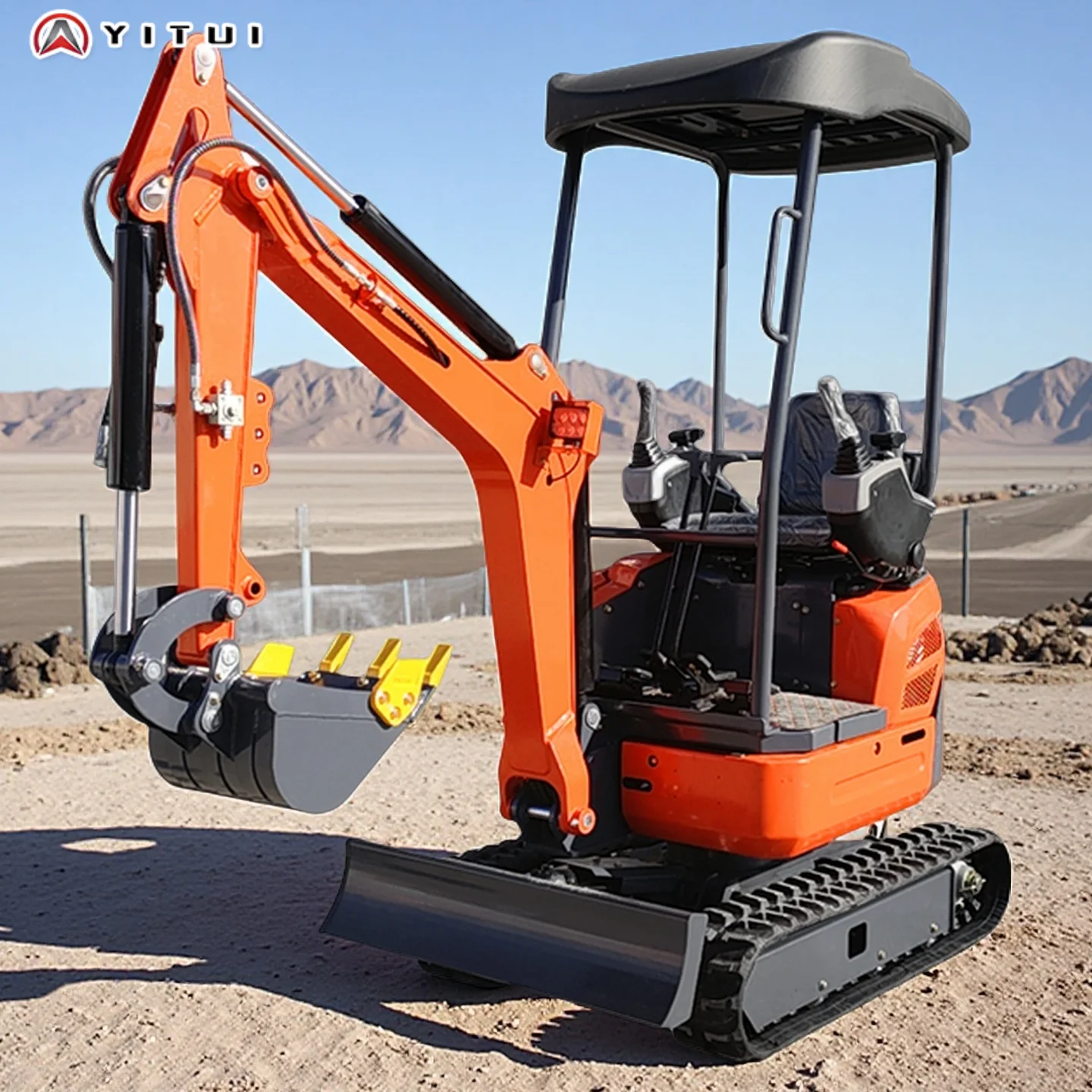 Ekskavator Mini Harga Rendah 1,8 Ton Ekskavator Mini Epa Euro 5 Hidraulik Penuh Kustom Tiongkok Asli Kualitas Tinggi