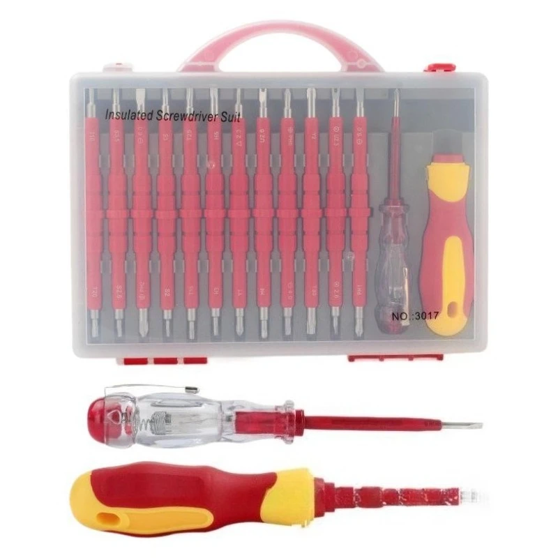 

Набор изолированных отверток для электриков: крестовые и плоские, двойного назначения, специальный инструмент для ремонта бытовой техники и отделочных работ