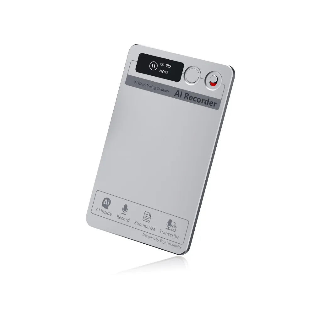 

intelligent translator AI voice assistant 64GB Memory Translation artifact Conference transcription minutes Smart card recorder