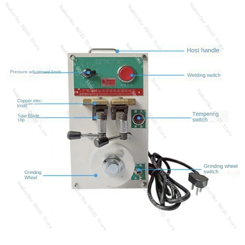 UN-2 2000W Welding Machine Mini Butt Welders With Tempering For Band Saw Blade Metal Strip Metal Steel Strip Butt Welders tools