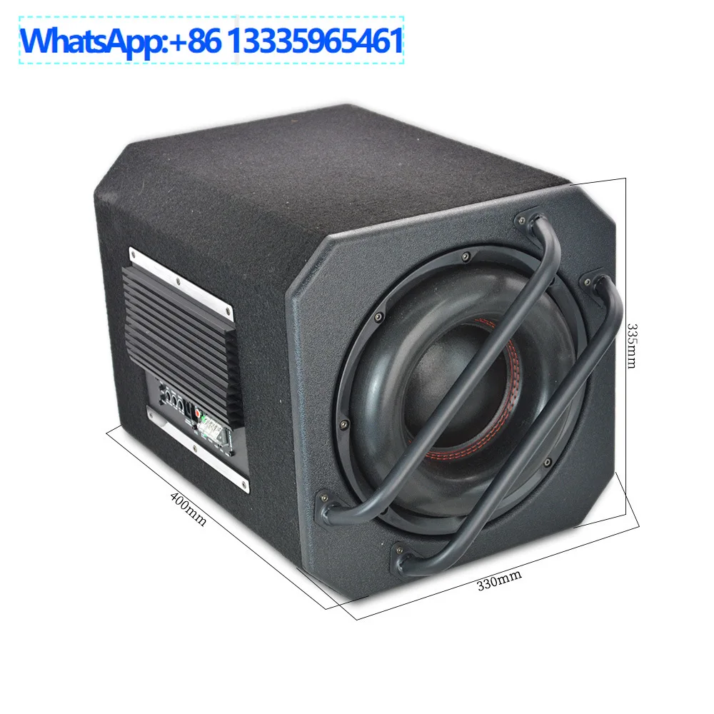 

Manufacturer wholesale car audio modification high power 1200W square 12V active overweight 10 inch car subwoofer