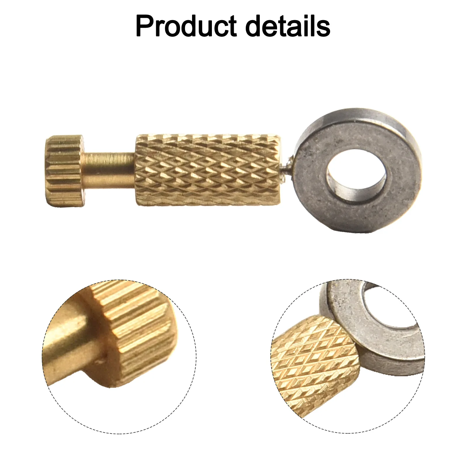 

For Leather Projects DIY Stitching Tool Craft Projects 0--6mm 3pcs And 6--12mm 2pcs Non-slip Stitching Tool Kit