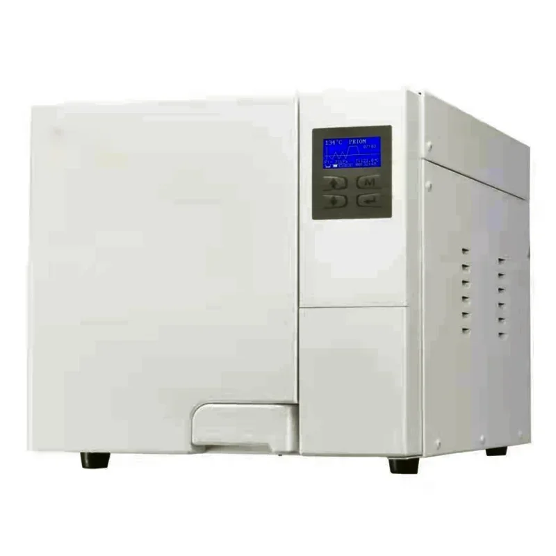 

CE Approved Class B Autoclave 8 Liter Small Steam Sterilizer with LCD Display and Optional Built-in Printer