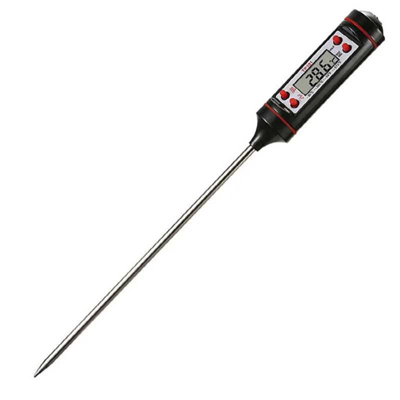 Digital Meat Thermometer Cooking Food Kitchen BBQ Probe Water Milk Oil Liquid Oven Digital Temperaure Sensor Meter TP101