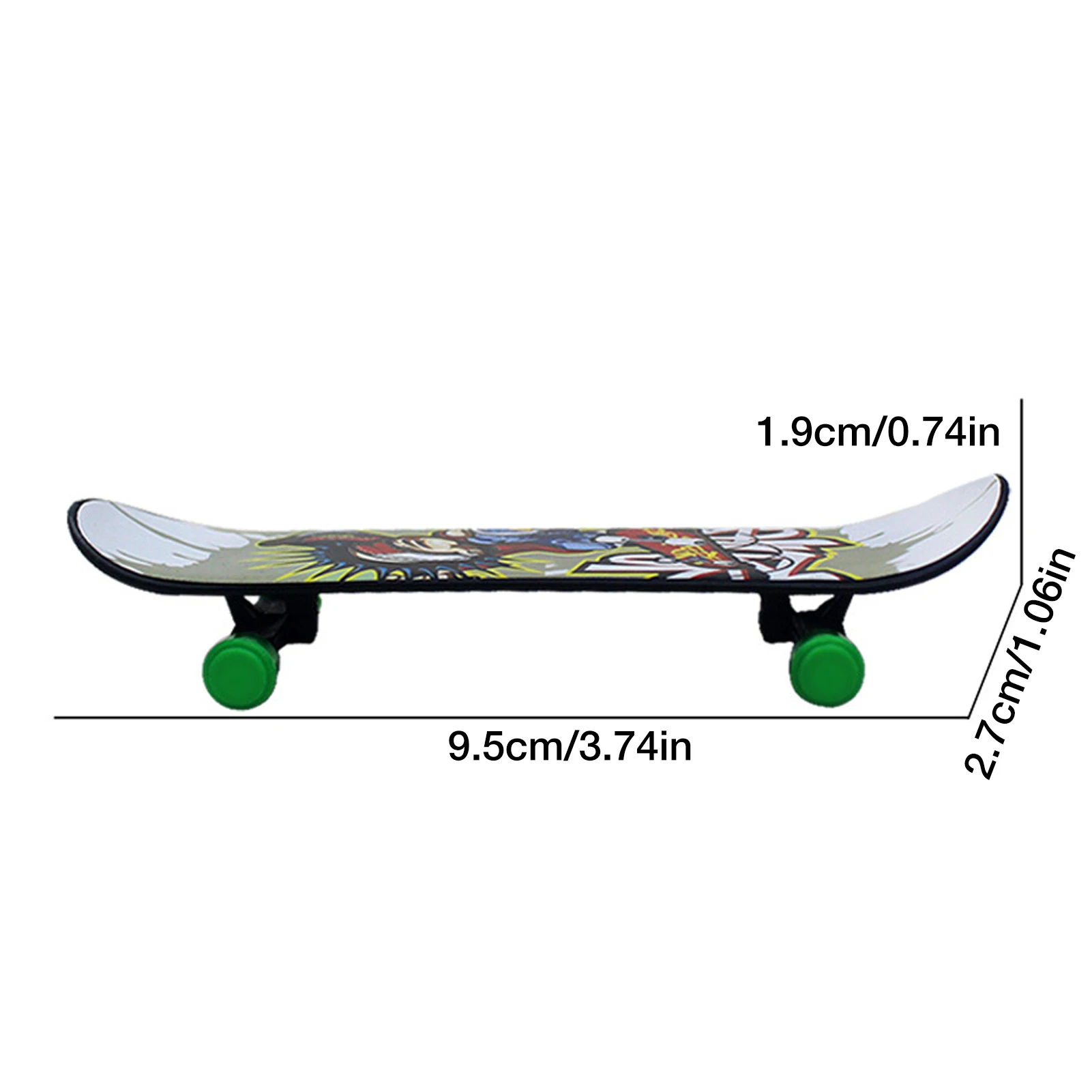 Finger Skateboard Multi-Colored Finger Scooterkateboard Toys giocattoli per bambini Finger Training Creative Christmas Birthday