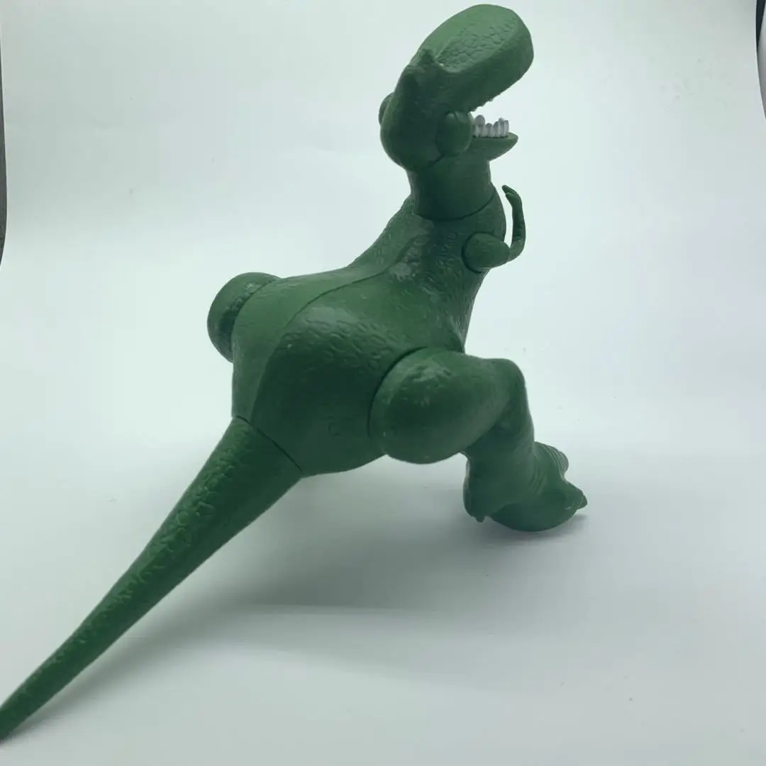 New Disney Toy Story 4 Figure Rex The Green Dinosaur Pvc Action Figurine Model Dolls Legs Can Move Collection Children Toy Gift