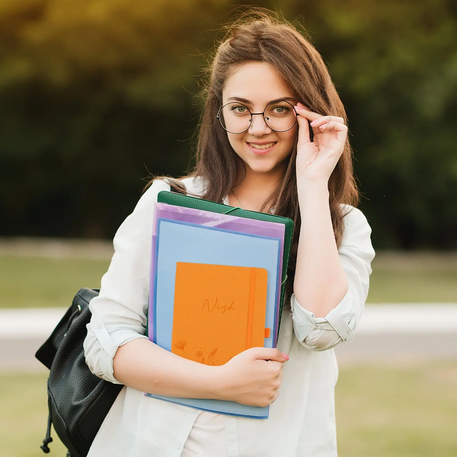 Cuaderno A5 personalizado con nombre, suministros de papelería de línea, almohadillas para notas, estudiantes, escritura, diario de oficina, diario, regalo de cumpleaños