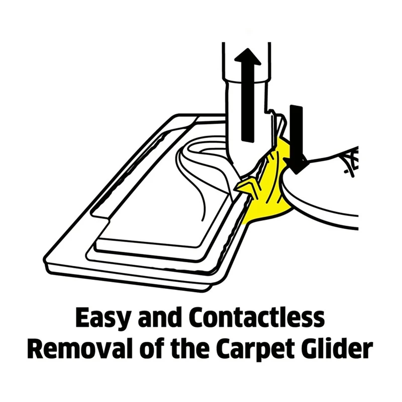 A46T Replacement Carpet Glider Compatible for Karcher SC2 SC3 SC4 SC5 Steam Cleaner EasyFix 2.863-269.0 Accessories