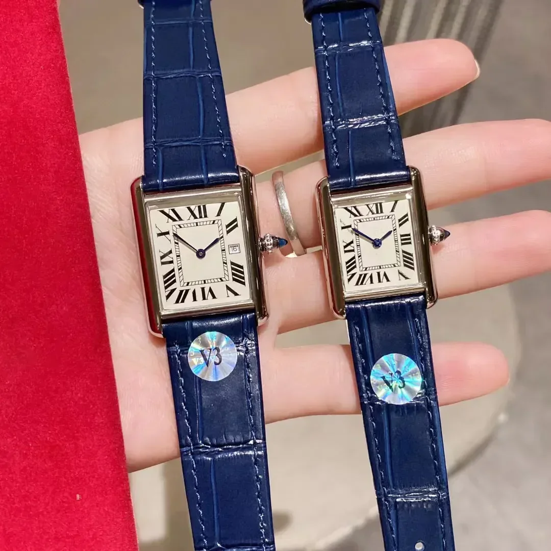 Reloj de lujo de alta calidad para mujer, accesorio de marca de diseñador, resistente al agua, de cuarzo, elegante, de cuero, personalizado, con cristal de zafiro Aaa