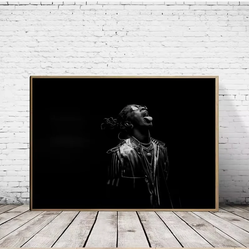 الشباب البلطجة البوب الهيب هوب ملصقات ومطبوعات نجوم الراب ، المغني الموسيقي الفني ، لوحة قماش ، جدار الفن ، صورة لديكور غرفة المعيشة #3