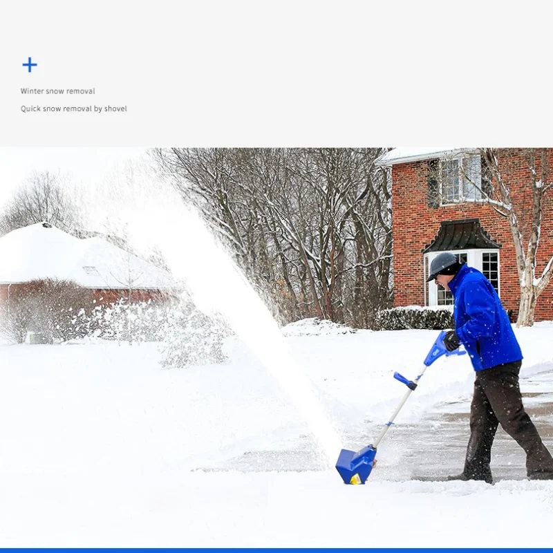 Garden Snow Remova Thrower Shovel Blower Power Snow Shovel Electric Plow snow shovel with wheels