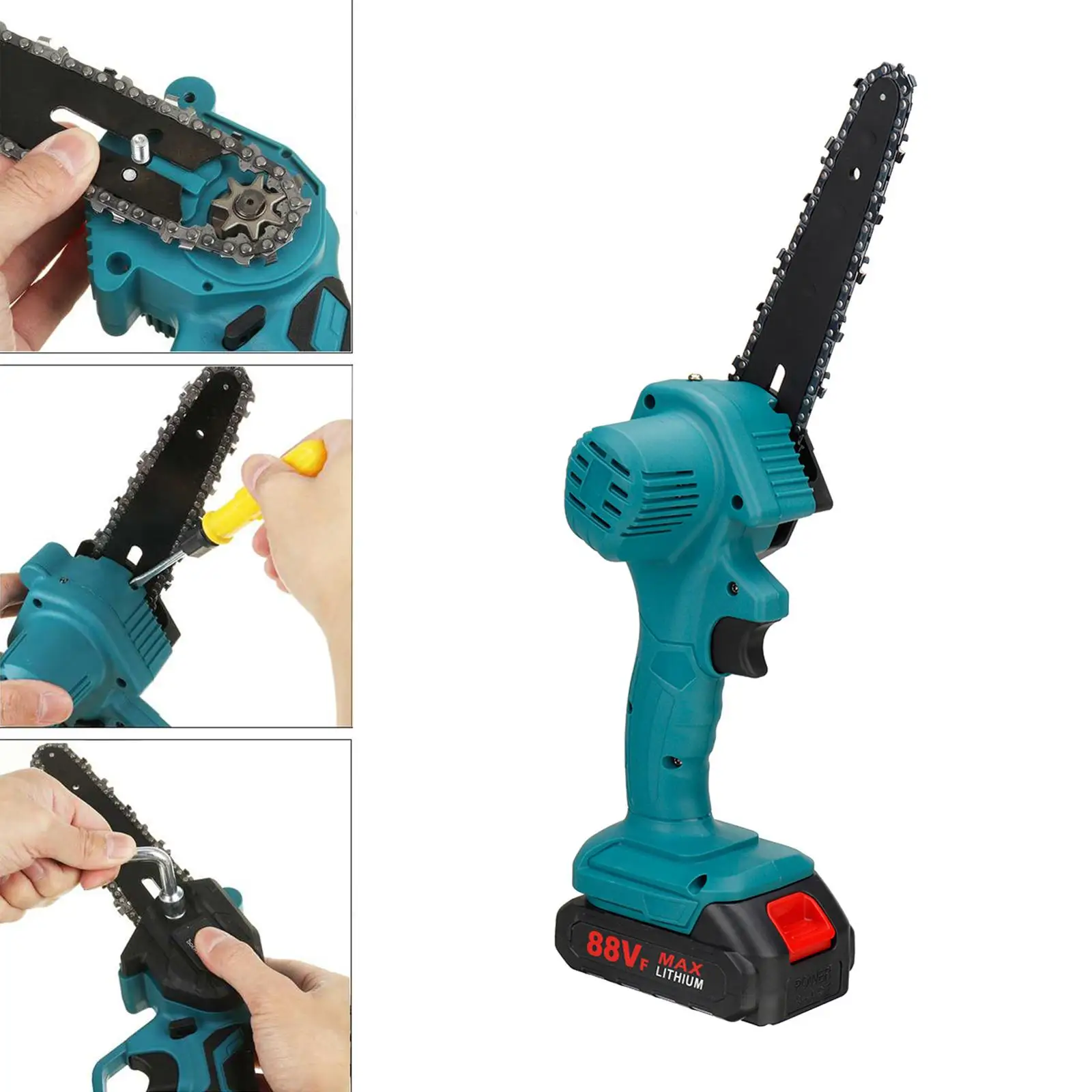 6 Inch Electric 00W Cutter Handy Battery Operated Trimming Gardening
