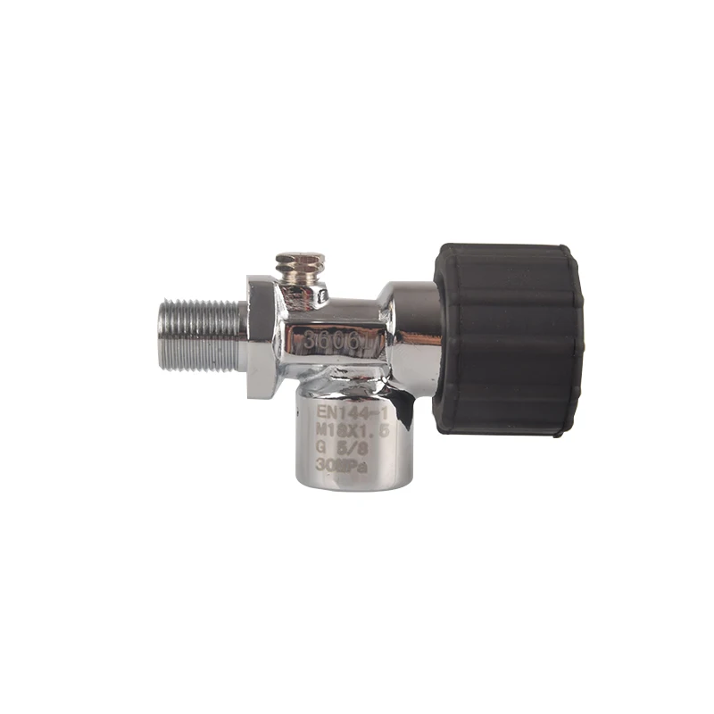 PCP Cylinder Filling Valve Air Fill Station M18x1.5 Male G5/8 Female Thread 30MPA/300BAR/4500PSI