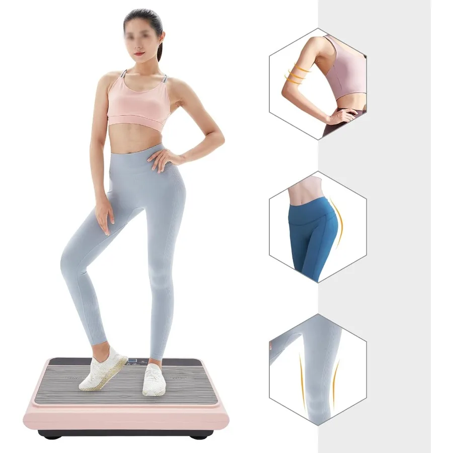 لوحة الاهتزاز منصة اللياقة البدنية ممارسة آلة تهتز تهتز كامل الجسم شاكر تجريب يهتز حامل هزة مجلس الرياضة Gy