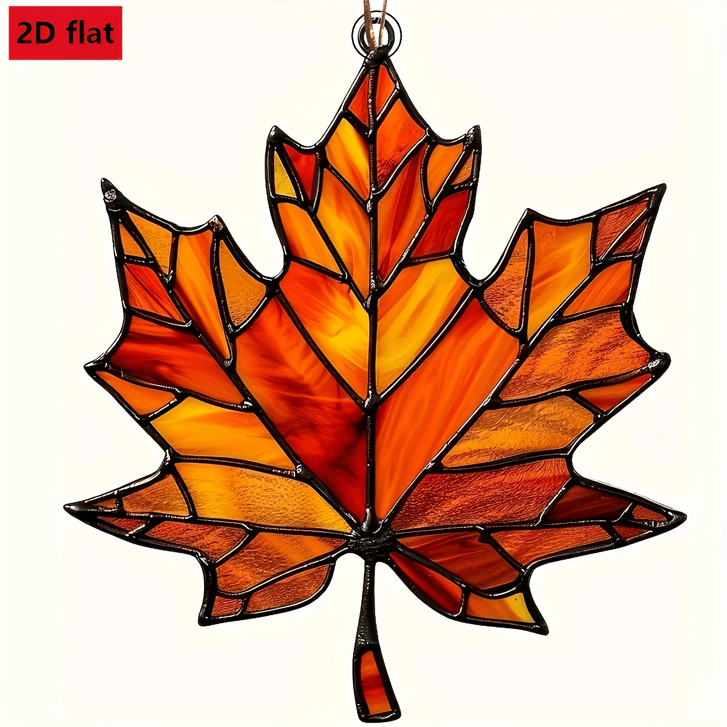 2D Maple Leaf Suncatchers, Designed for Thanksgiving. Hung in Windows, Choice for Autumn Celebrations, Home, Doorway Decorations