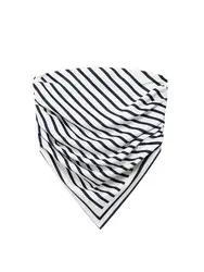 Women's Strapless Asymmetric Striped Bustier Tops, Straight Neck, Side Zipper, Female Camis, Sexy Fashion