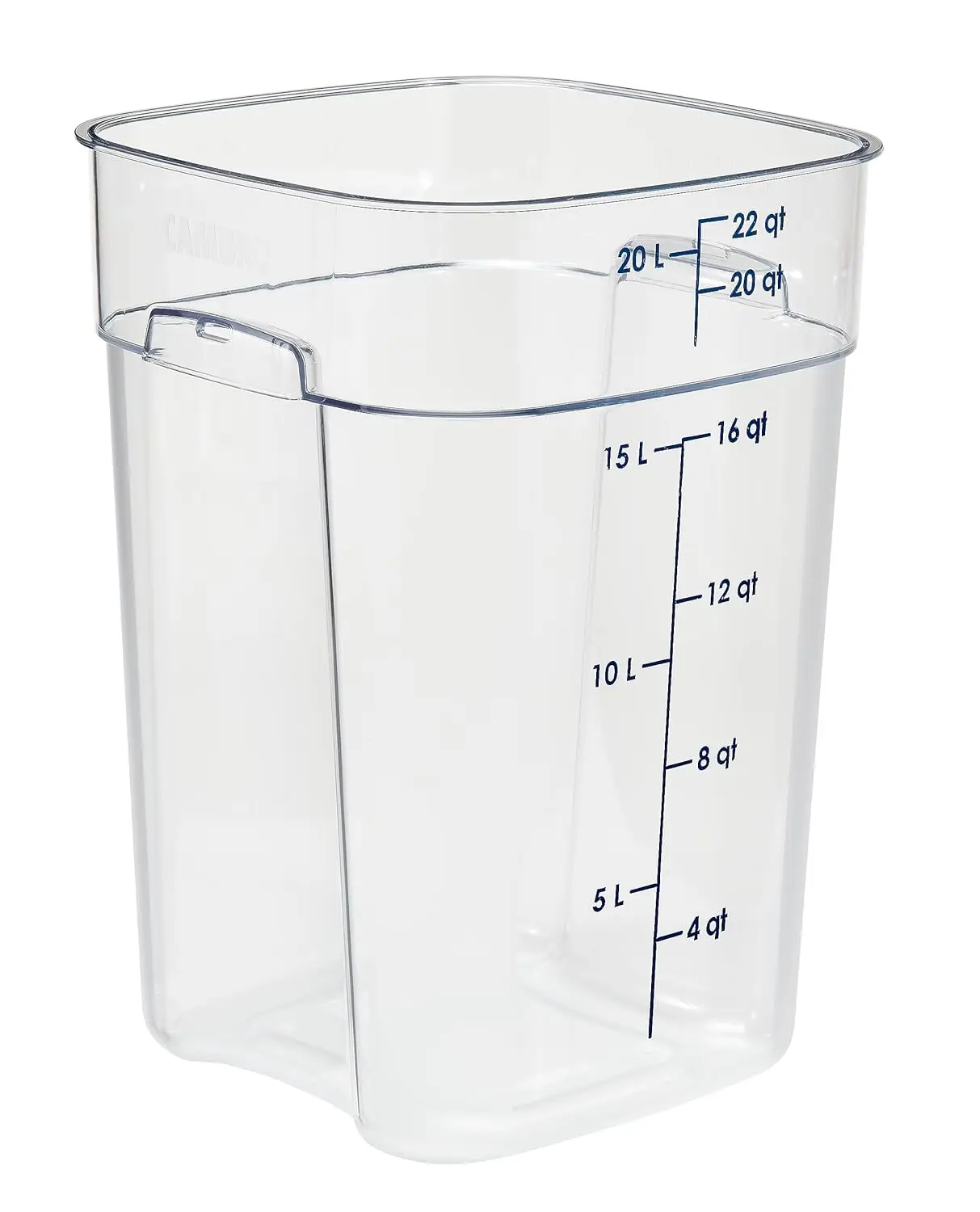 

FreshPro 22Qt Food Storage Container in Clear for Industrial and Kitchen Use, Pantry Or tion and Ingredient Freshness