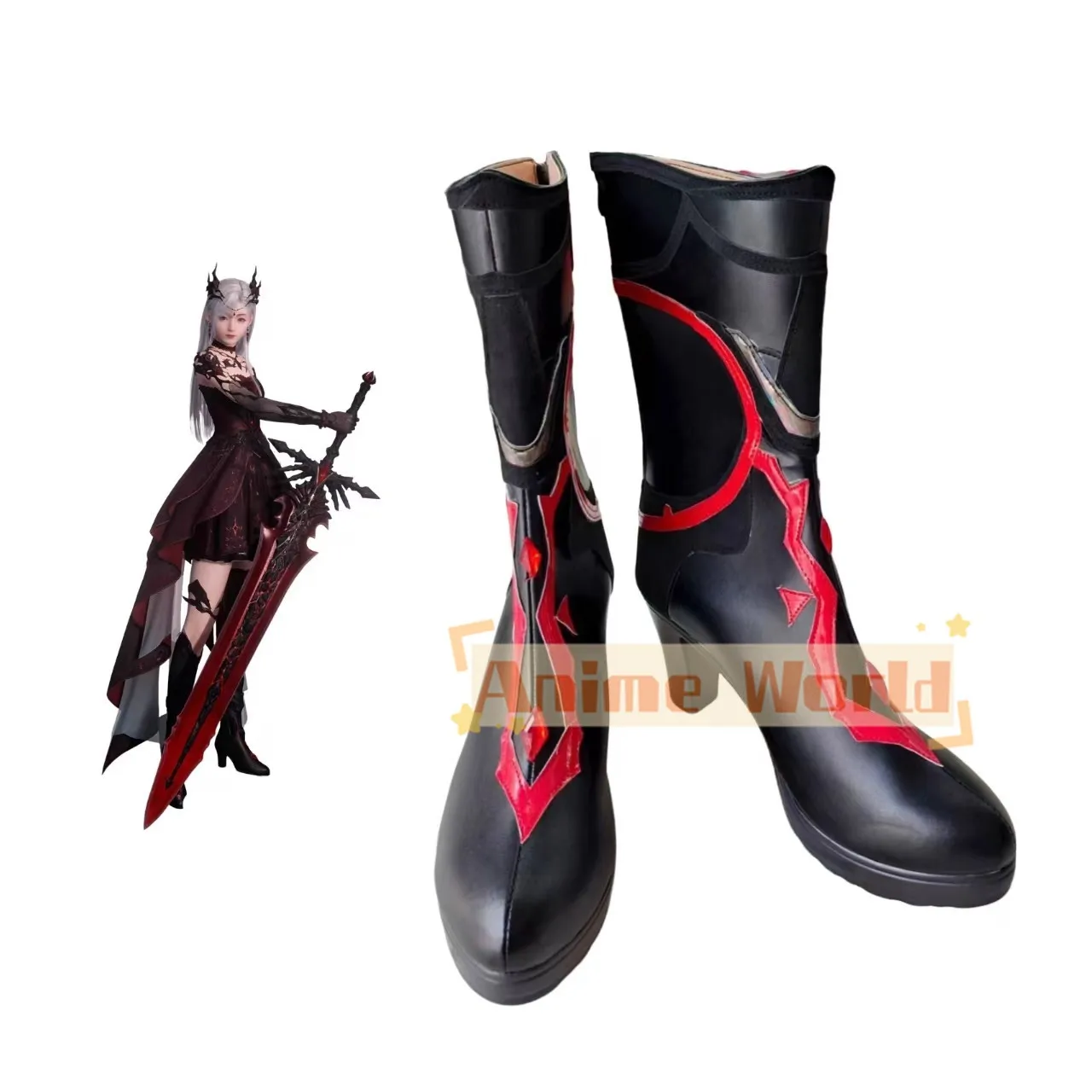 Abyss Lord Heroine Cosplay Laarzen Schoenen Game Love en Deepspace Damesschoenen