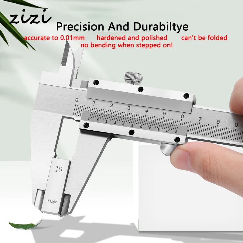 

0-150mm Carbon Industrial Vernier Caliper Sliding Gauge Measurement Tool Inside Outside Depth Step Micrometer