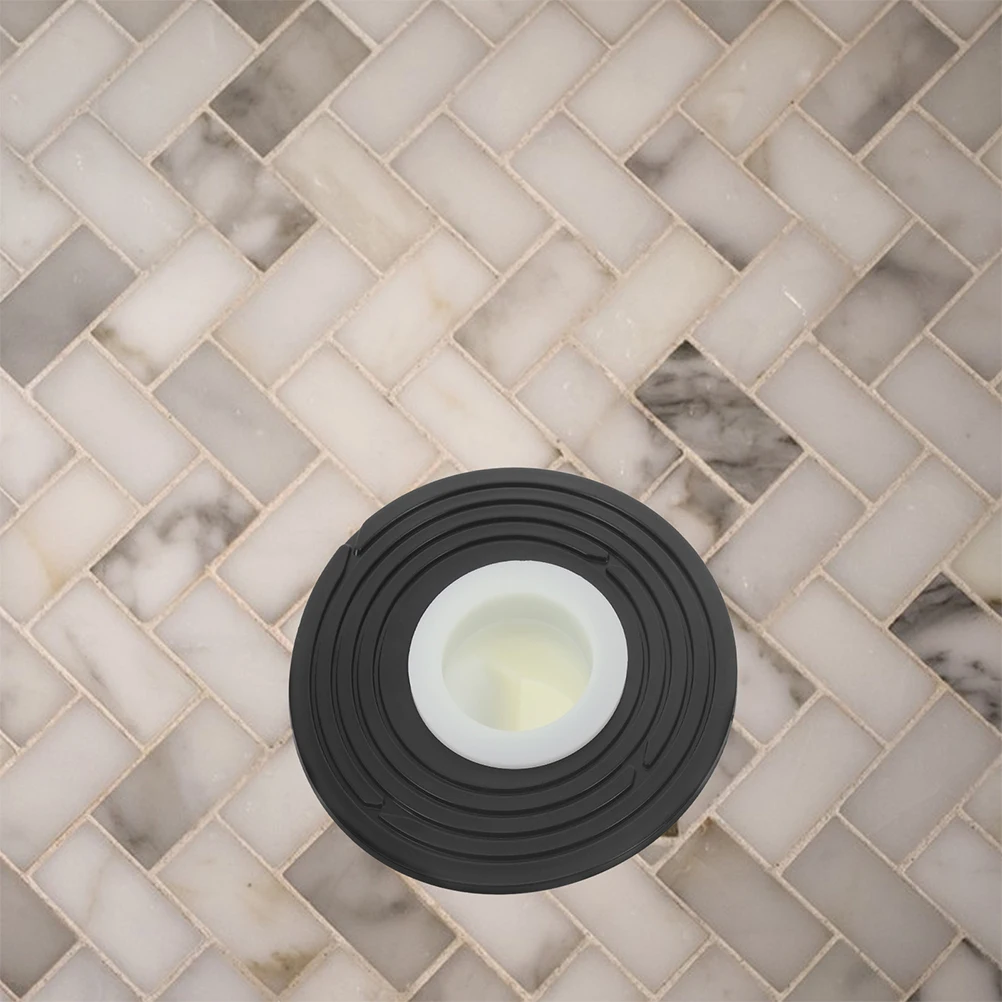 

2pcs Floor Drain Strainer Plastic Sink Filter Shower Hair Catcher Anti-Clogging Drain Cover Sewer Backflow Preventer Odor-Free