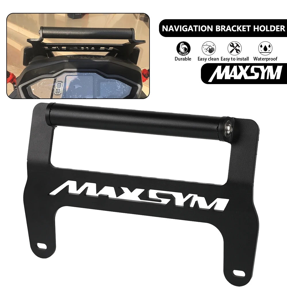 

For SYM MAXSYM TL 500 TL500 2019 2020 2021 2022 2023 2024 Motorcycle Phone Support Stand Holder GPS Navigation Plate Bracket