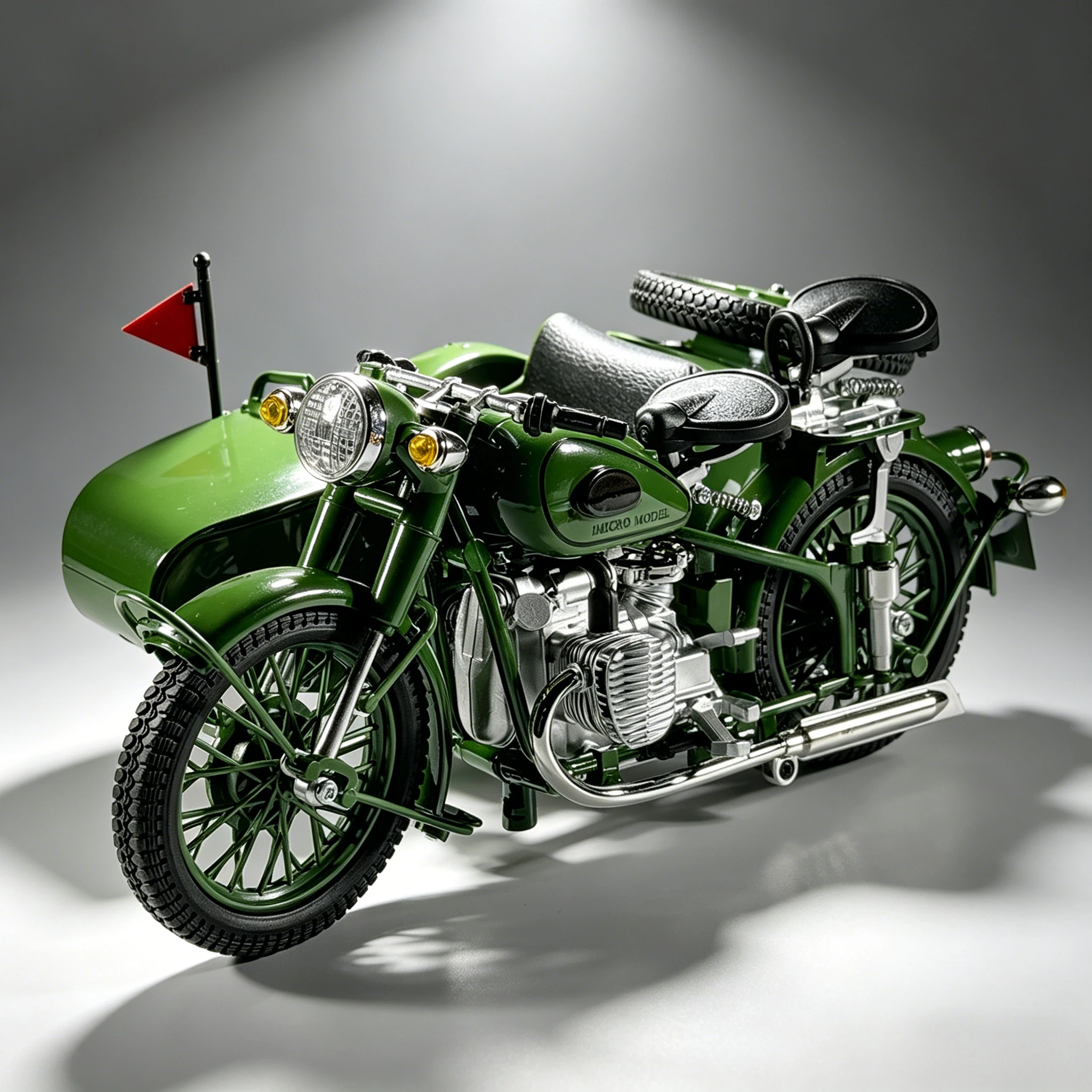 

1:10 Tricycle Motorcycle Alloy Die Cast Motorcycle Model Toy Vehicle Collection Sound and Light Off Road Autocycle Toys Car