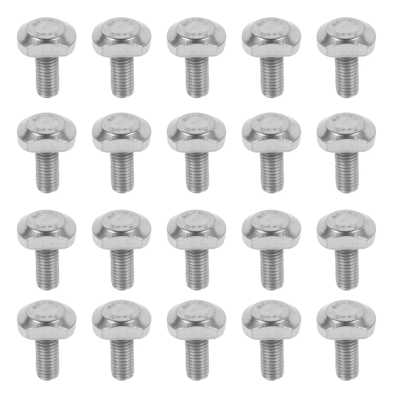 

24pcs Stainless Steel T Bolt Machine Fasteners Connectors Bolts For Industrial Machinery Multipurpose T-Shaped Screw Hardware