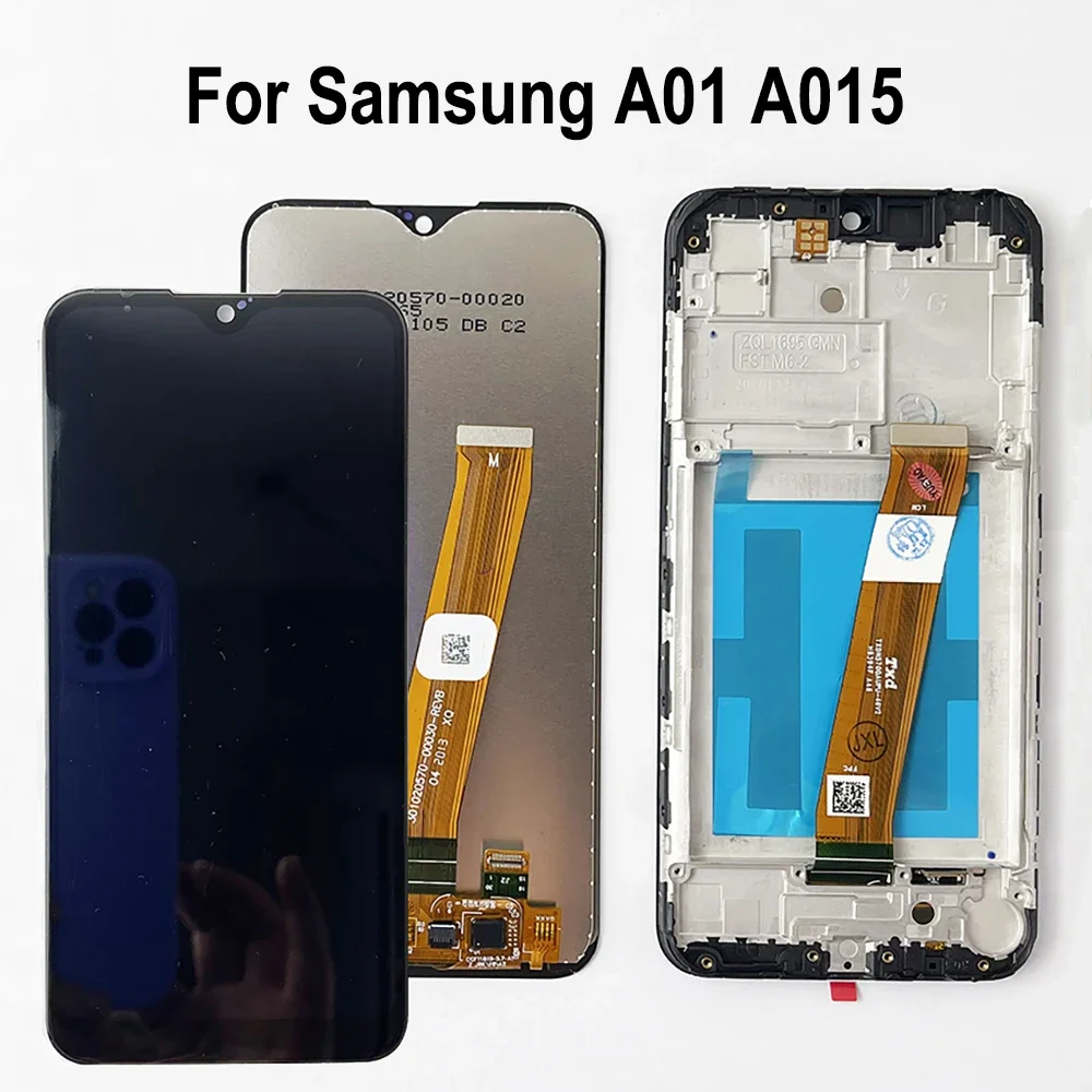 A01 LCD Screen For Samsung Galaxy A01 LCD With Frame Display Touch Screen Digitizer A015 A015F A015G A015DS Display Replacement