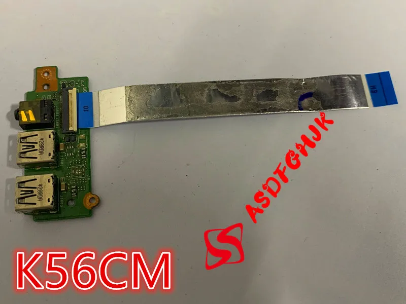 Originale per ASUS K56C K56CA K56CM scheda Audio USB K56CM scheda IO con cavo tutti i test OK