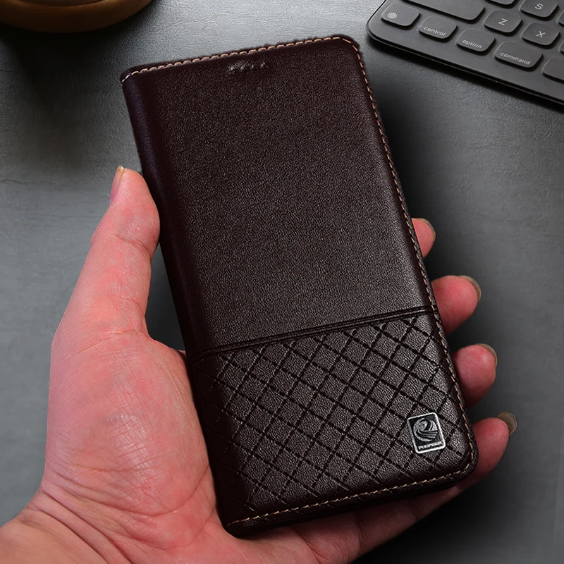 

Napa Below Grid Genuine Leather Flip Case For Xiaomi Mi 12 12S 12X 12T 13 13T 14 14T 15 15S Pro Lite Ultra Civi Cover Card Cases