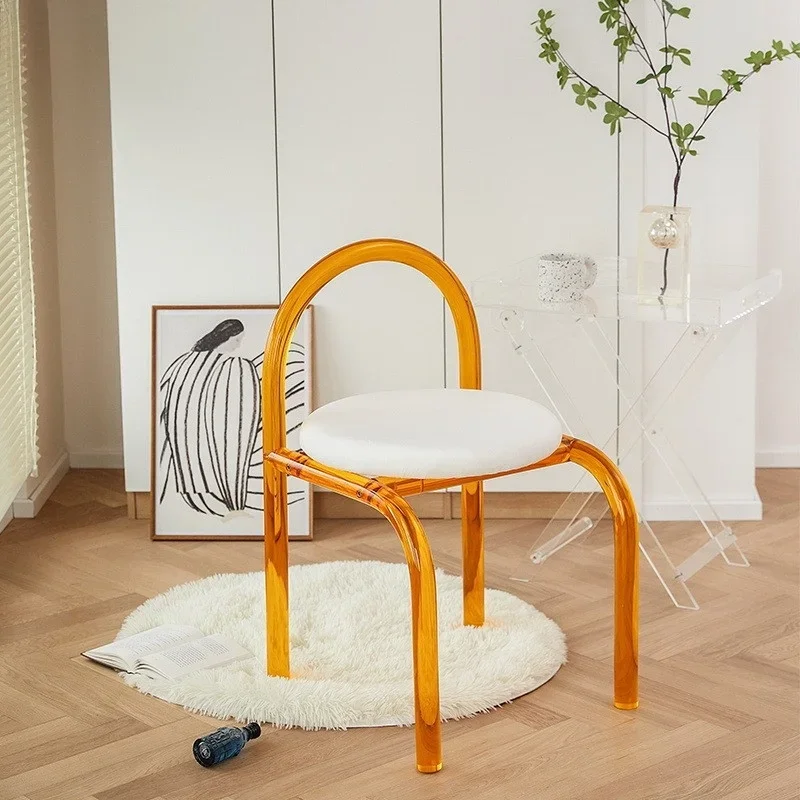 Modern Individual Single Person Chair Backrest Interior Furniture Comfy Salons Relax Beach Luxury Storage Muebles Plastic image 2