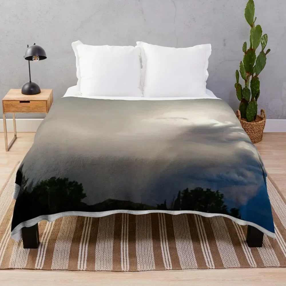 

Clouds Throw Blanket Stylish Couch Blanket for Home Living Room