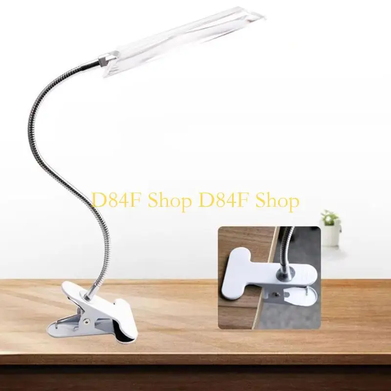 D84F Hands Frees Stand Magnifier Portable Reading for Comfortable Reading