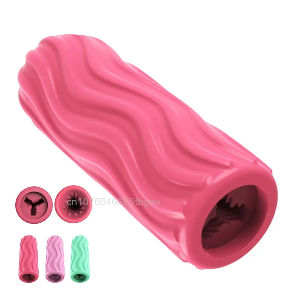 Soft Vagina Male Masturbator Cup Foaming Realistic Penis Sucking Pocket Pussy Blowbot Masturbation Sexy Toys For Men Adult Games